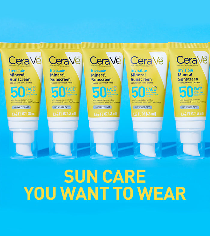 CeraVe Invisible Mineral Sunscreen SPF 50