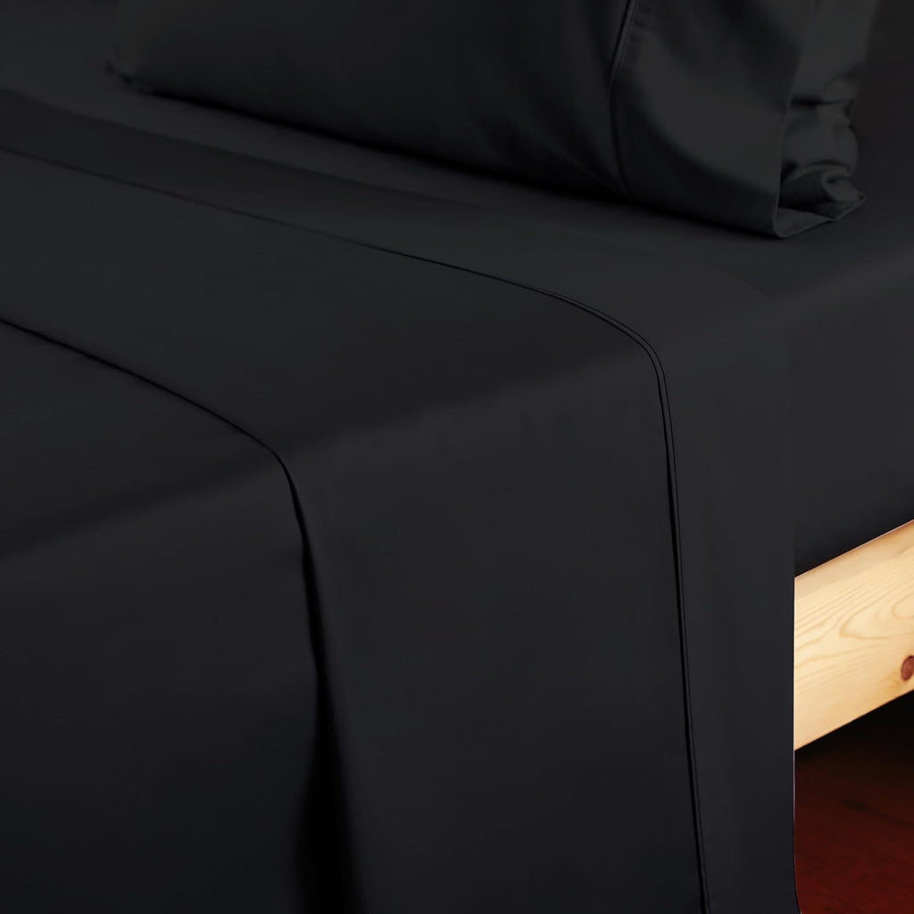Sheet Only, 600 Thread Count 100% Egyptian Top Sheet 1Pcs, Cool & Breathable Bed Sheets Wrinkle, Fade, Stain Resistan... - Image 6