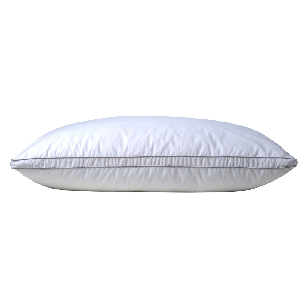 Melissa Linen Premium Goose Down Feather Pillow for Bed, Soft & Supportive, Standard Size, White - Image 6