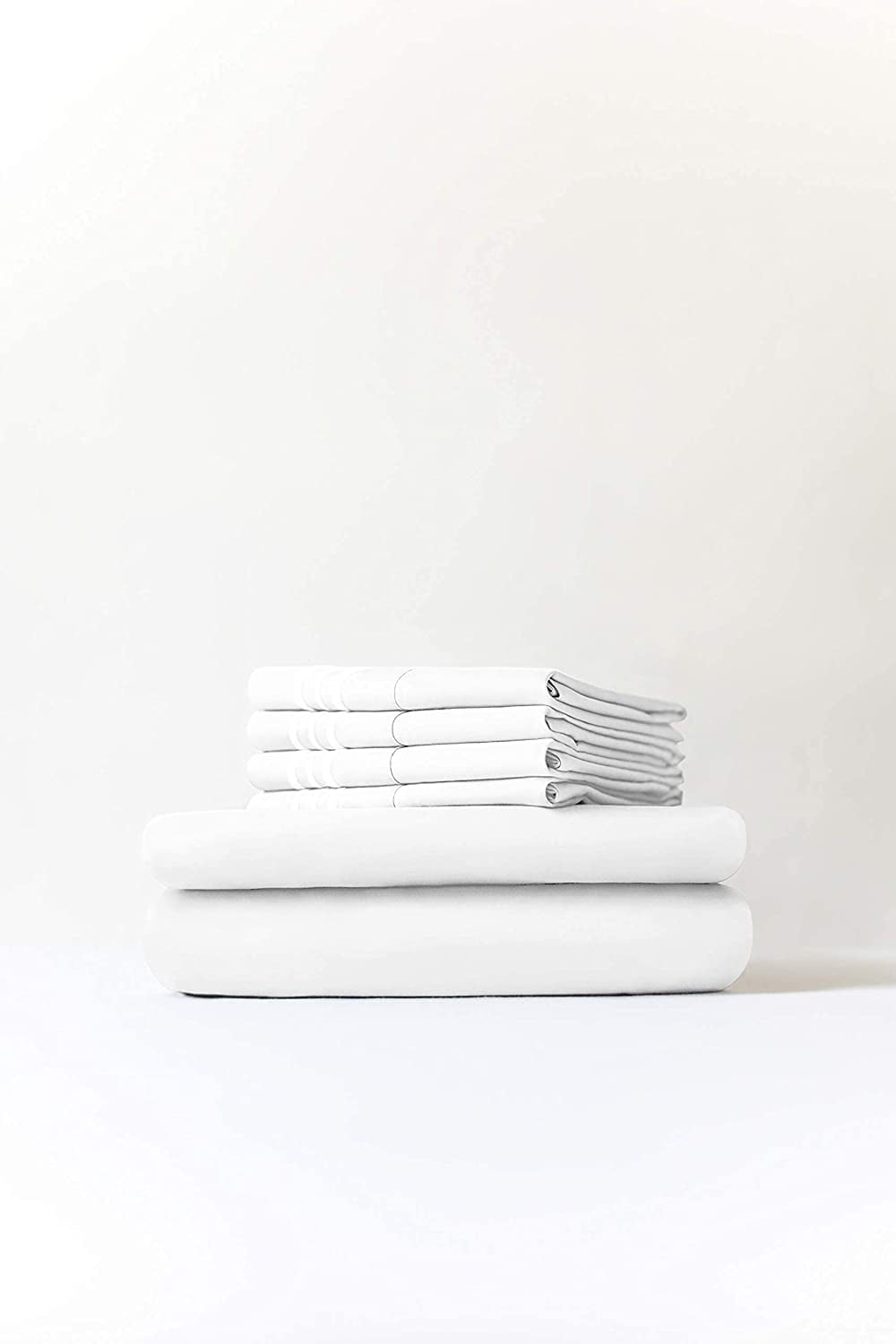 CGK Linens 6-Piece Breathable and Cooling Sheet Set With Extra Matching Pillowcases - King Size Bed Sheets Fits 8"-16... - Image 4
