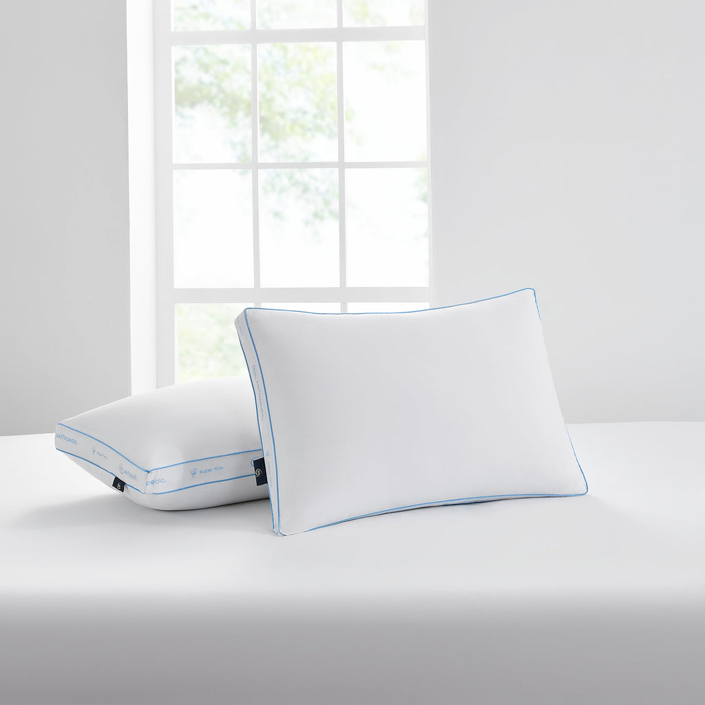 pedic Extra Firm Pillow, Standard/Queen, 2 Pack, Hypoallergenic - Image 3