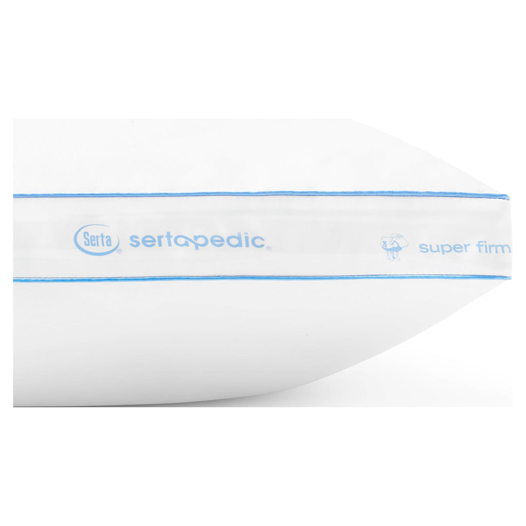 Sertapedic Extra Firm Bed Pillow, King, 2 Pack, Hypoallergenic - Image 6