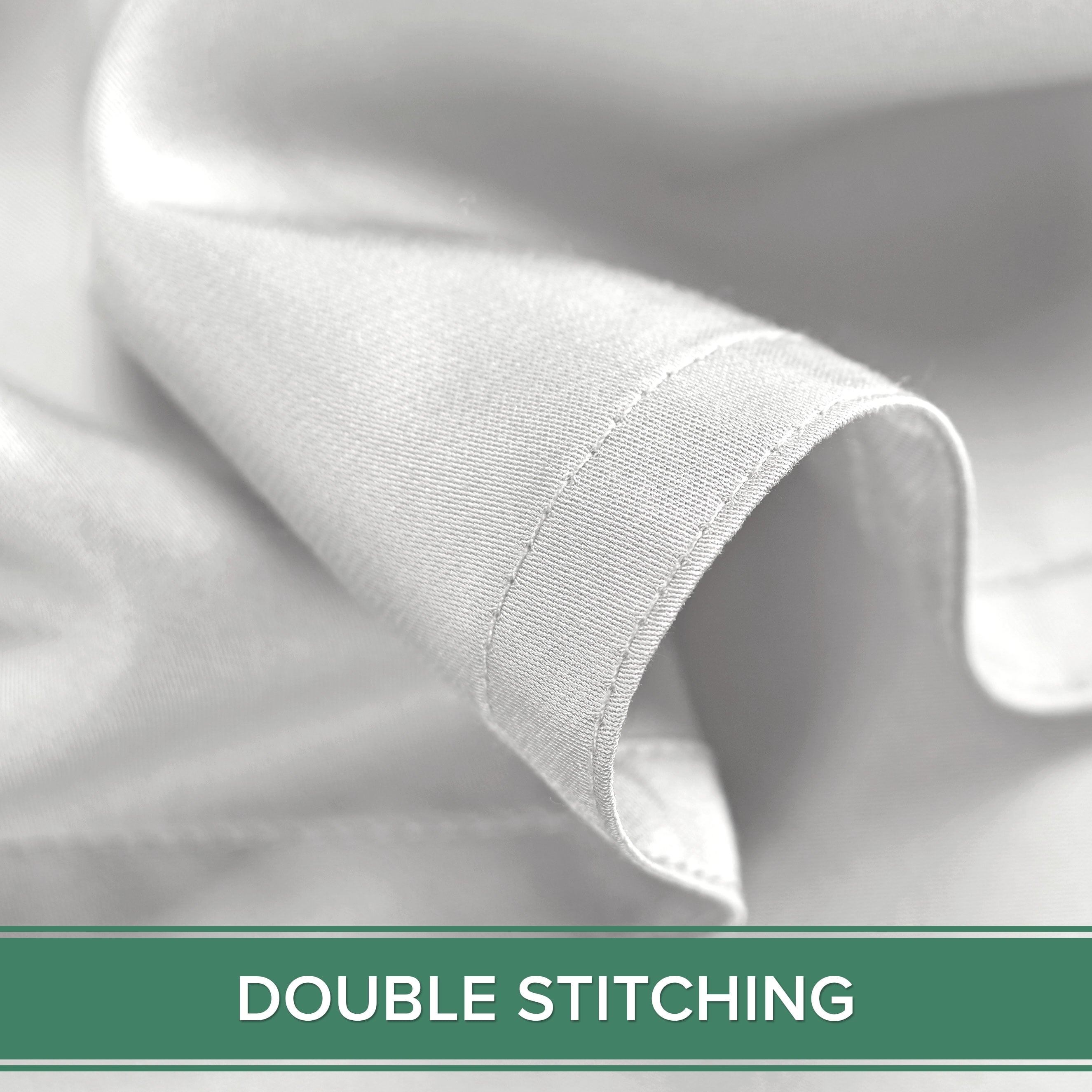 PURE BAMBOO Sheets King Size Bed Sheet 4 Piece Set, Genuine 100% Organic Bamboo Viscose, Luxuriously Soft & Cooling, Double Stitching, 16" D - Image 2