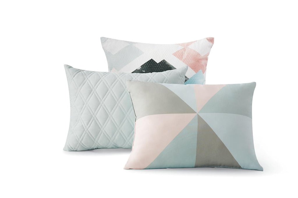 Reversible Marble Diamond 8-Piece Bed in a Bag Bedding Set, Twin/Twin XL - Image 4
