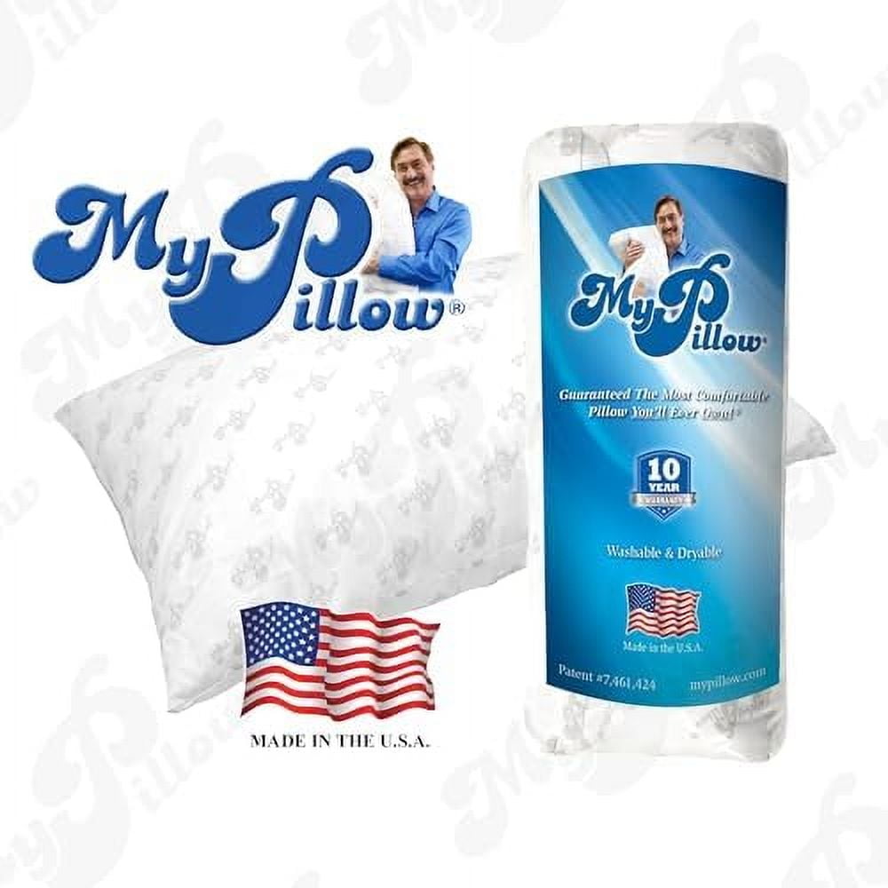 Bedding Bed Pillows for Sleeping Standard Size, Set of 2, Back, Stomach or Side Sleepers - Classic Pillow (Standard, ... - Image 5