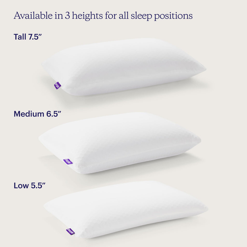Harmony Medium Standard Bed Pillow - Hypoallergenic - Image 2