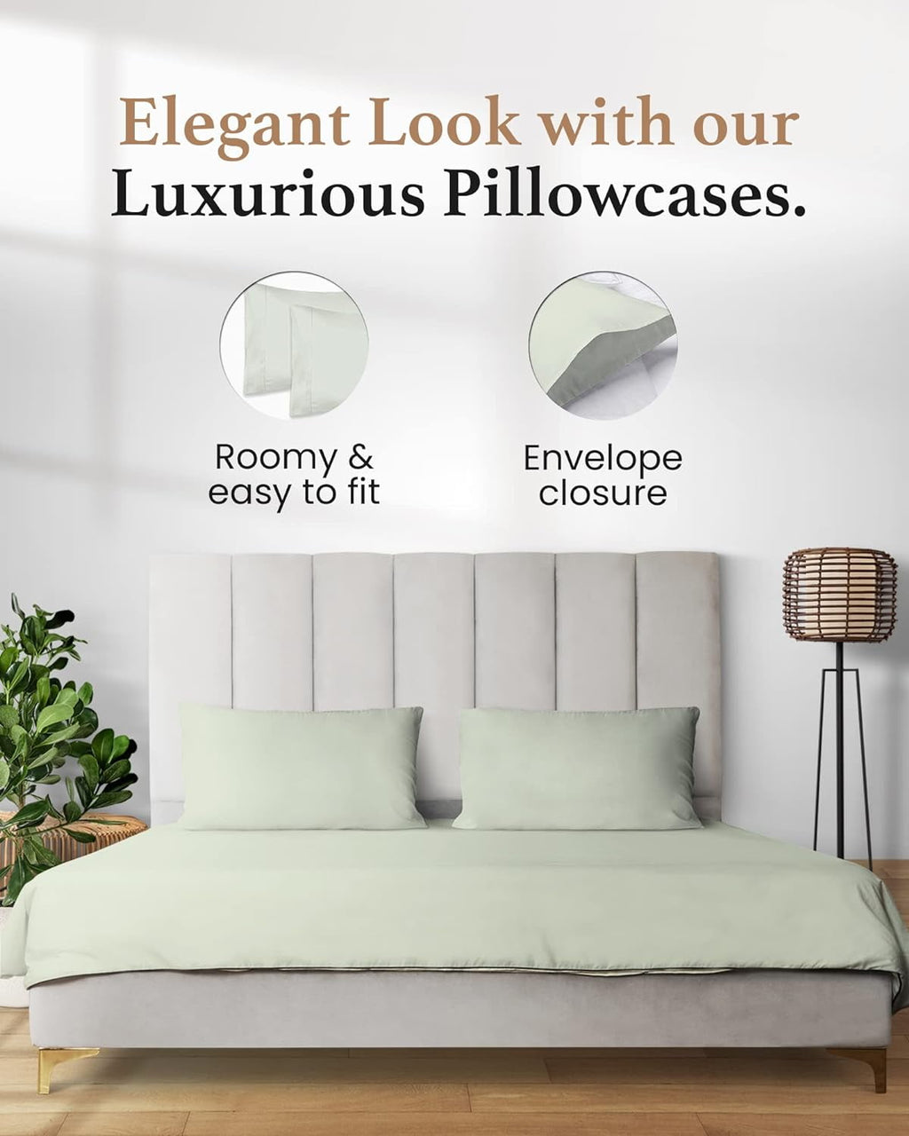 Queen Size Flat Sheet Only - Hotel Style 100% Egyptian Cotton Sheet, Soft & Breathable, Sateen Weave 800 Thread Count... - Image 3