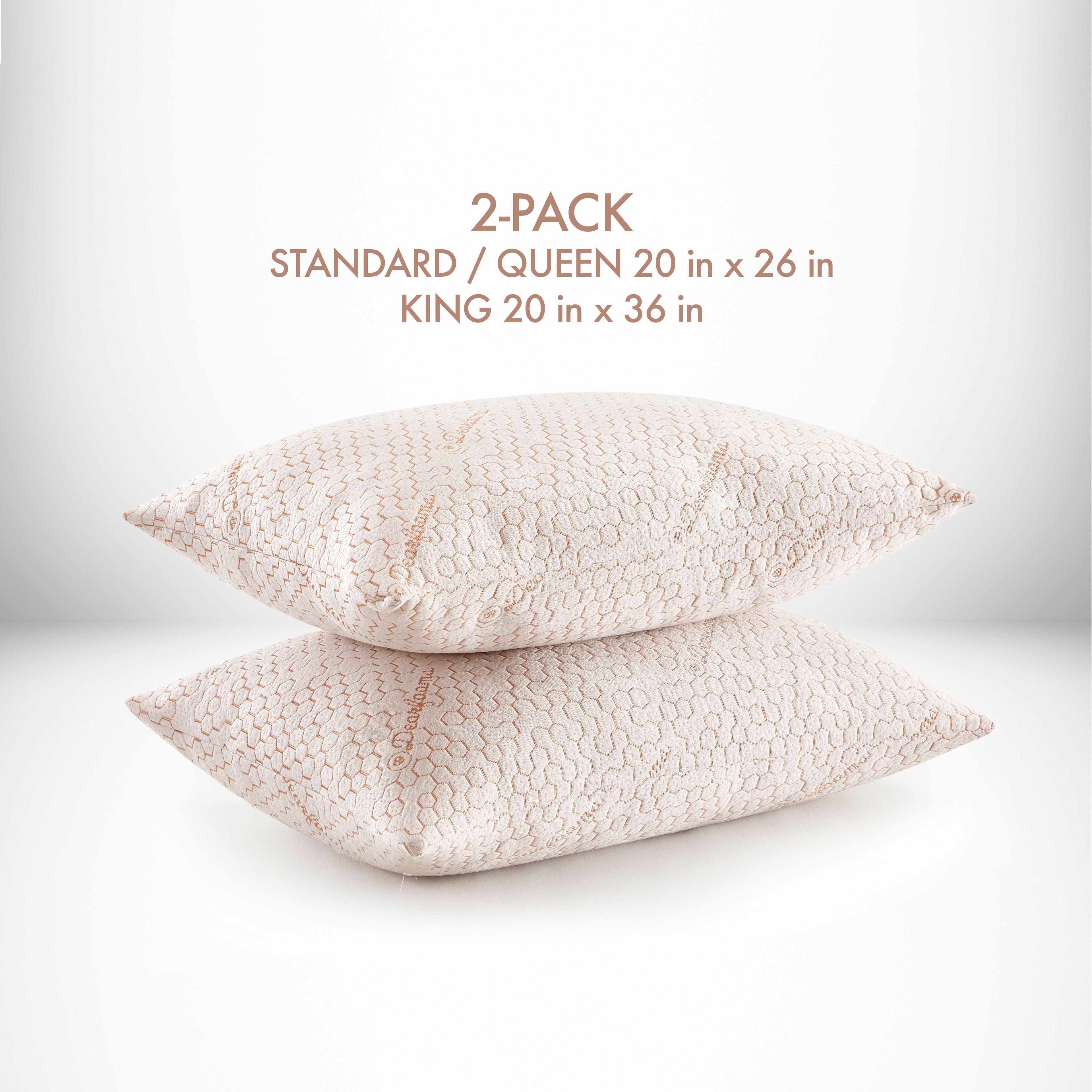 Cozy Copper Infused Bed Pillow Standard, White - Image 6