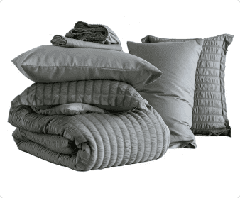 Vccoem 7 Piece Queen Comforter Set, Bed in a Bag with Sheets, Pillowcases & Shams, All Season Soft Bedding, Cozy and Lightweight, Machine Wa - Image 3