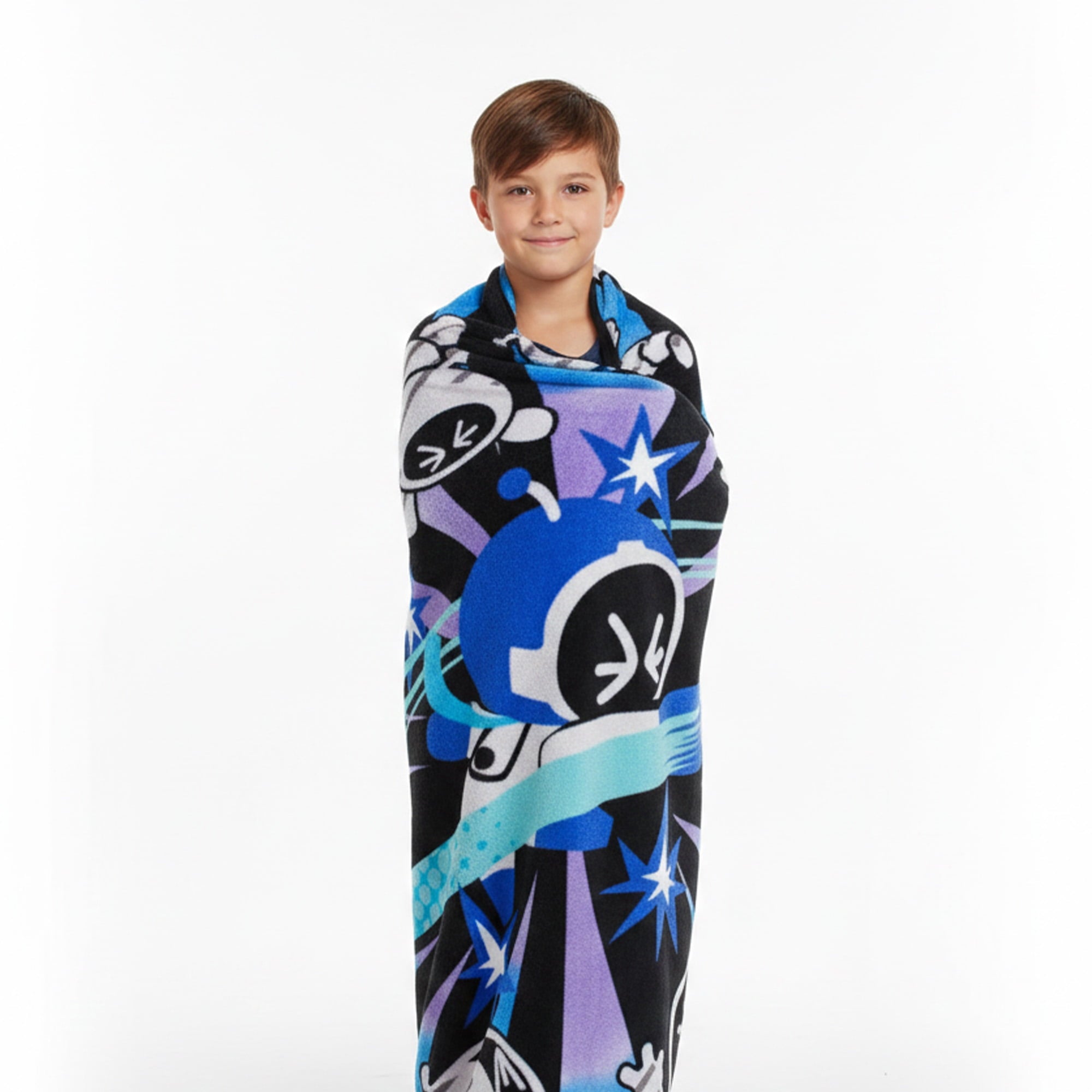 Astro Attack Silk Touch Throw Blanket for Kids, 46x60 inches - Image 2