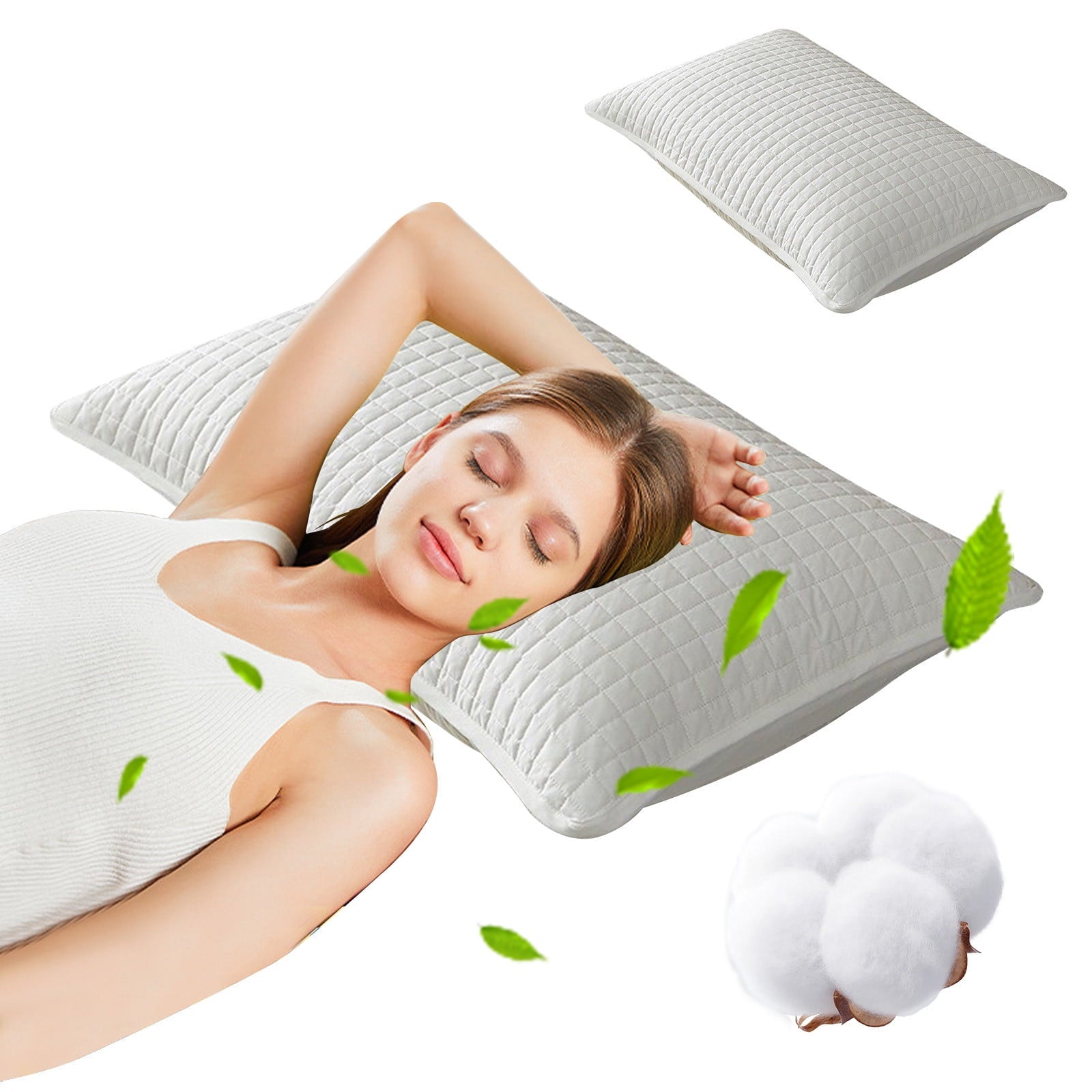 Memory Foam Pillow, Toddler Pillow, Small Pillows for Kids, Soft & Hypoallergenic - Kids Sleeping Pillow - Toddler Be... - Image 2