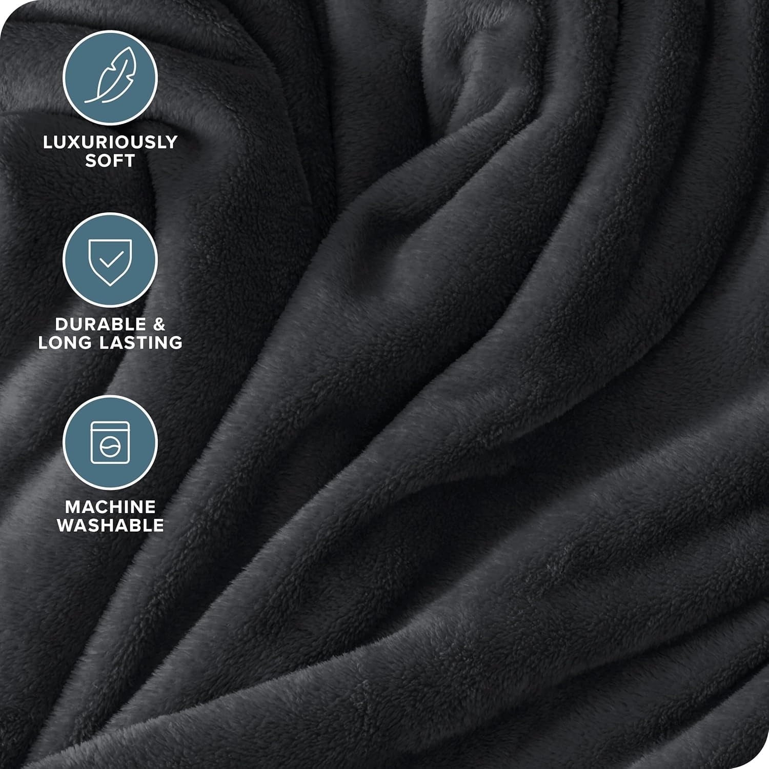 Throw Size Blanket, Luxury Plush Cozy Fuzzy Fleece Blanket, Super Soft Warm Big Lightweight Throw Blanket All Seasons Suitable, Versatile Th - Image 5