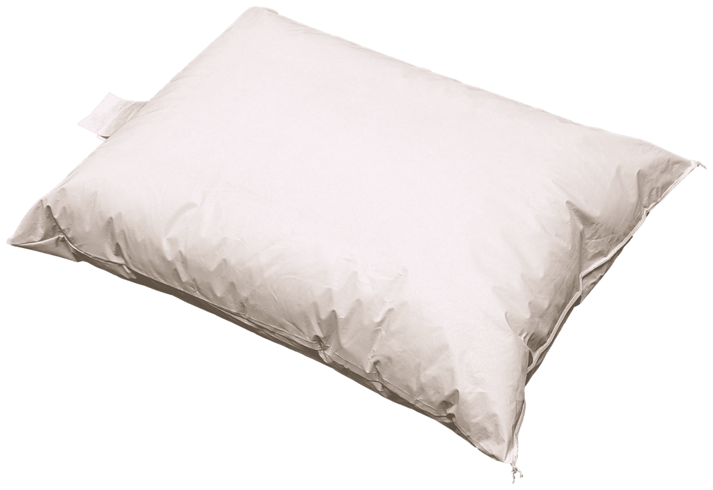 2 Pack Vinyl Covered Medical Bed Pillows 19 in x 25 in | Wipeable Easy Clean | Fluid Stain Resistant