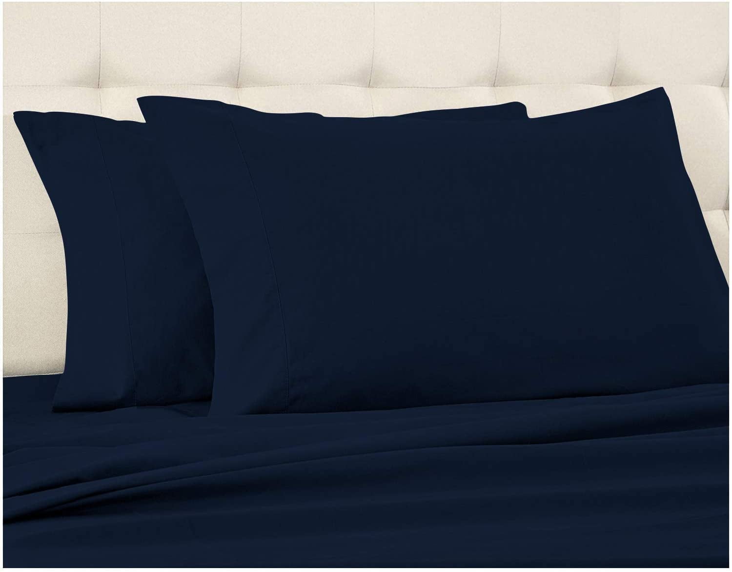 Luxury Bed Sheets Set - 800 Thread Count 100% Egyptian Cotton Sheets - 4 Piece Sheet Set Fits Mattress Upto 24 Inch Deep Pocket Sateen Weave - Image 5