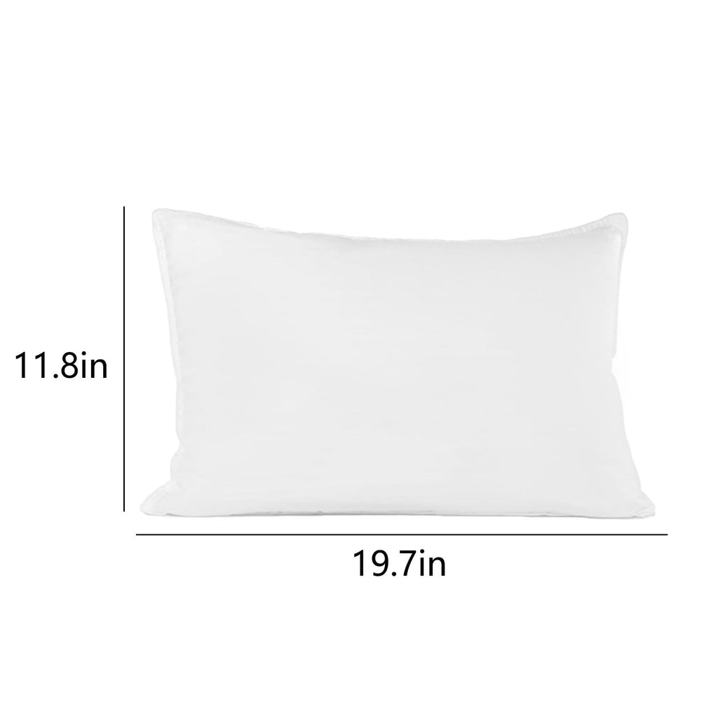 Pillows Standard Size Set of 2, Bed Pillows for Sleeping, Standard Pillows 2 Pack for Back, Stomach or Side Sleepers,... - Image 3