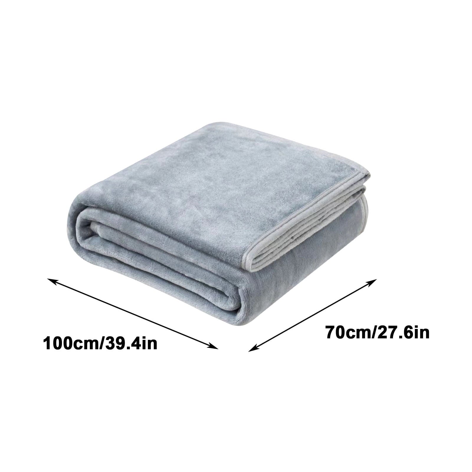 Under $5 Flannel Blanket 27.56X39.37 Inches Blanket Soft Cozy Throw Blanket for Couch, Bed, Household Blanket for All... - Image 2
