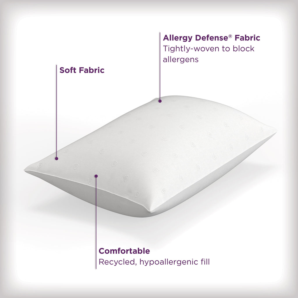 Total Allergy Defense Bed Pillows, Standard/Queen (2 Count) - Image 3