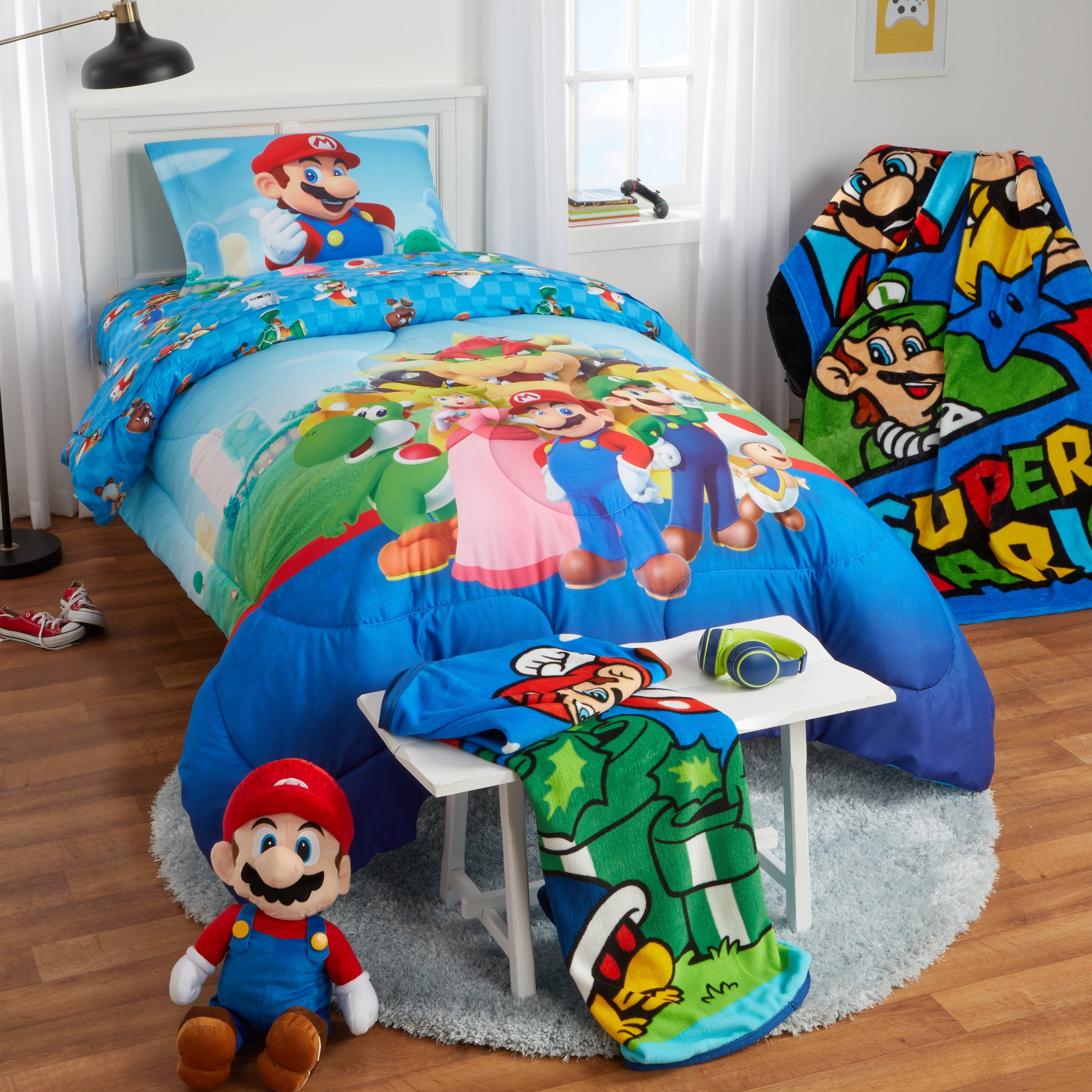 Kids Fleece Throw Blanket 46x60, Nintendo - Image 2