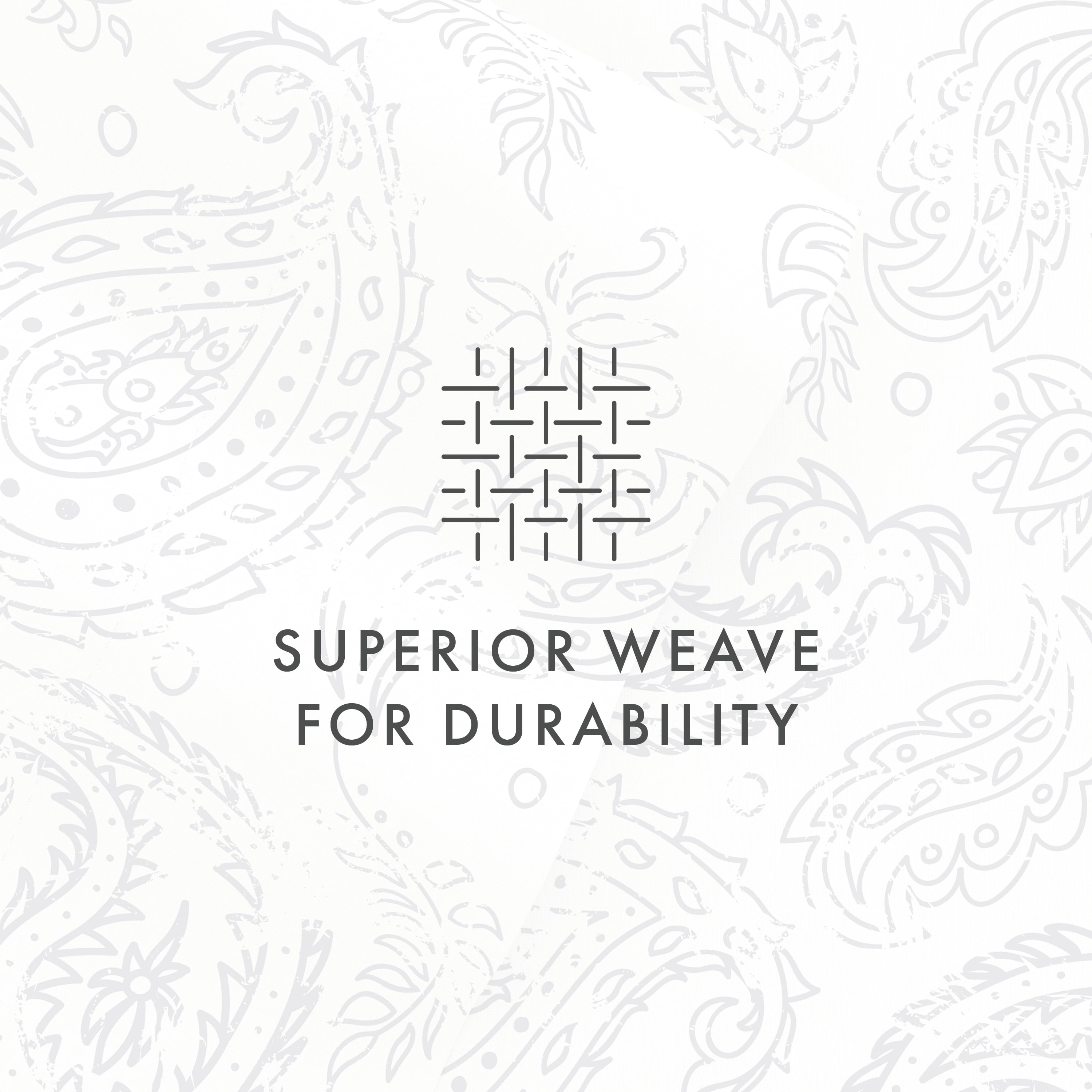 4 Piece Pattern Microfiber Bed Sheets Set, Navy Coarse Paisley, Full - Image 5
