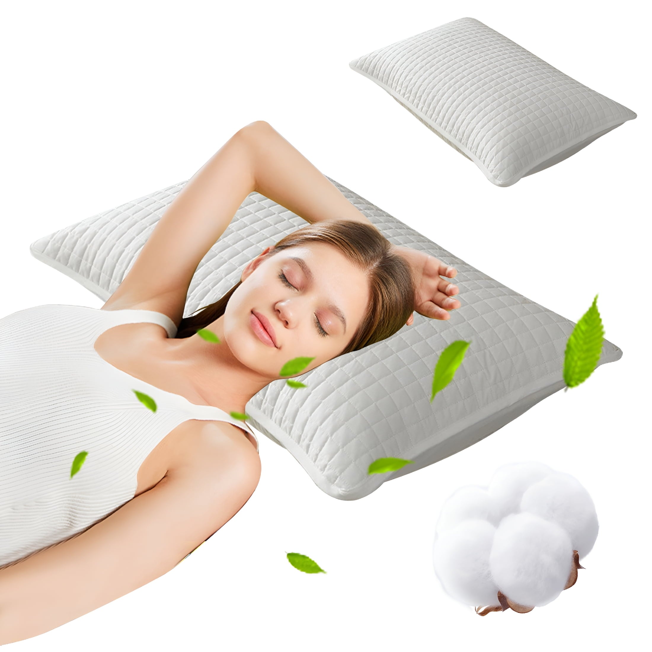 Memory Foam Pillow,Toddler Pillow,Small Pillows for Kids,Soft&Hypoallergenic - Kids Sleeping Pillow - Toddler Bed Pil... - Image 2