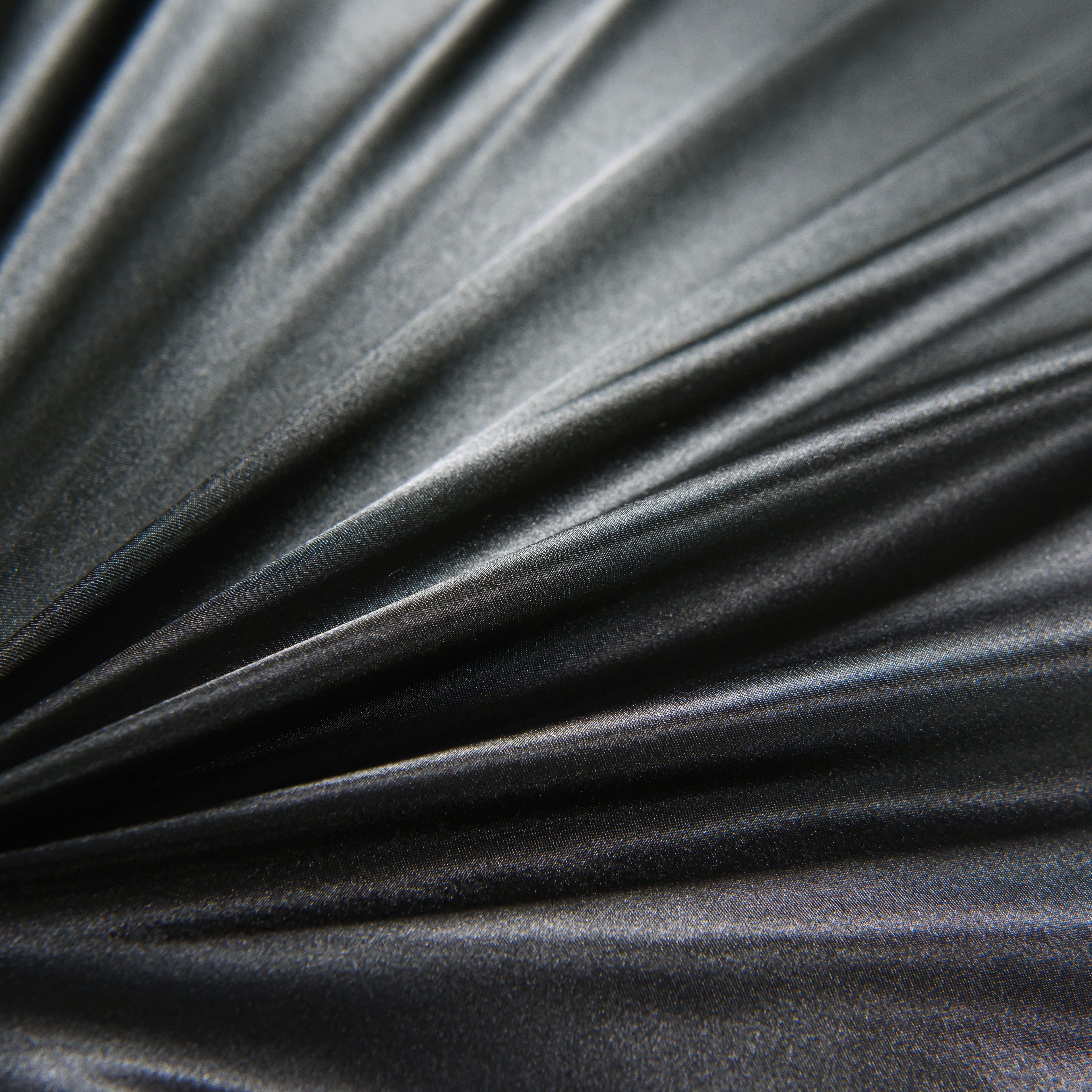 NTBED Satin Sheets Full Black Luxury Silky Bed Sheets 1800 Microfiber Sheet Set 4 Pcs - Image 2