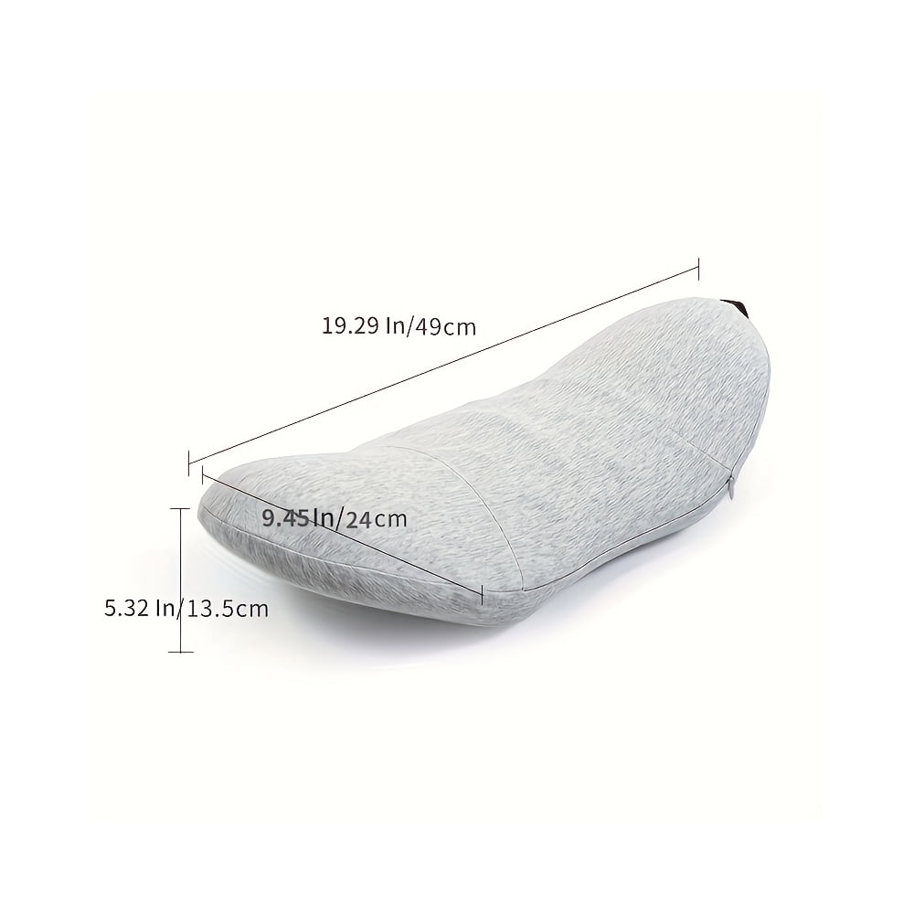 Eoumupi Effective Support Adult Breathable Lumbar Bed Pillow, Soft, 1 Pack - Image 3