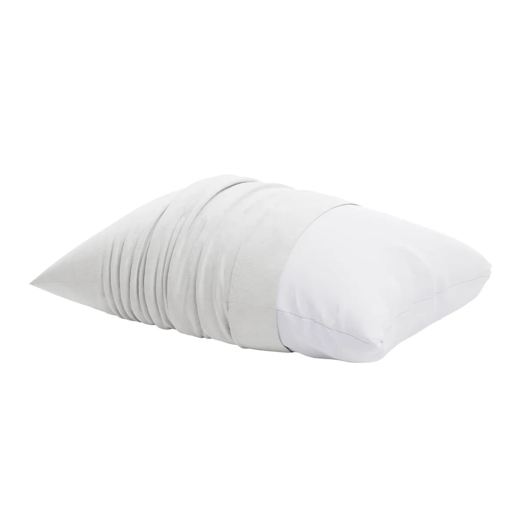 Huggable Support Bed Pillow, Standard- Soft Velvety Cover, Squishable Comfort (2 Count) - Image 2