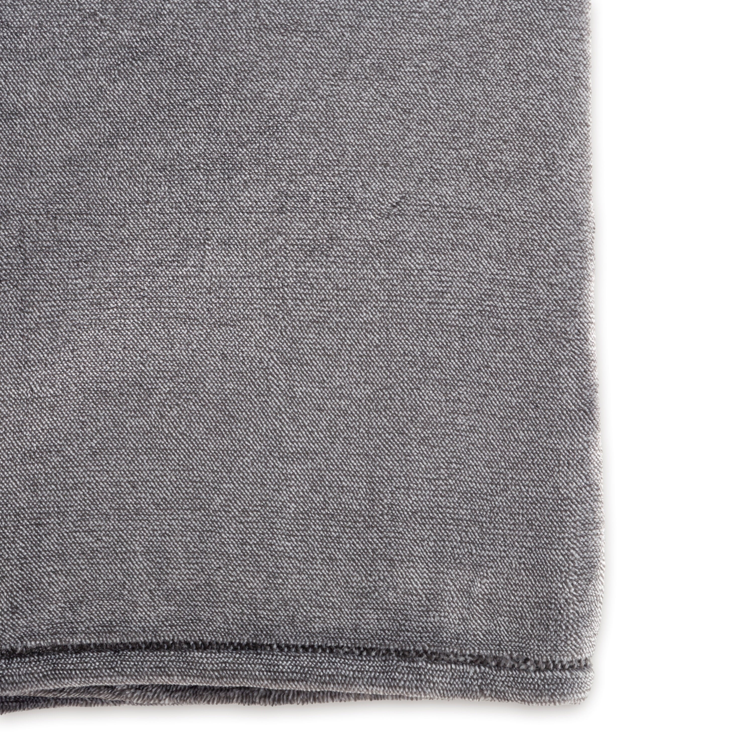 Plush Heathered Soft Oversized Throw Blanket, Gray - Image 6
