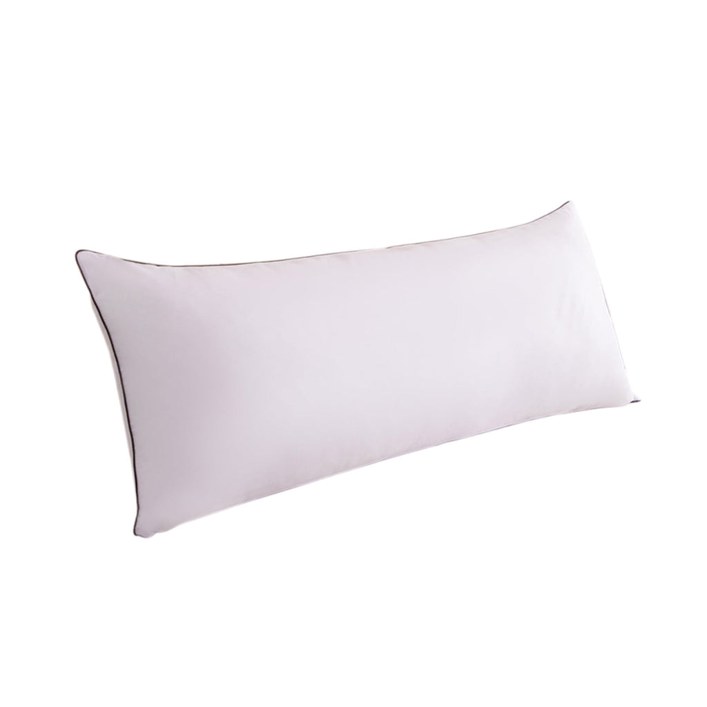 Long Pillows For Bed King Clearance! 100*48cm White Gentle Support Soybean Pillow, Comfortable Breathable Bed Pillows... - Image 2