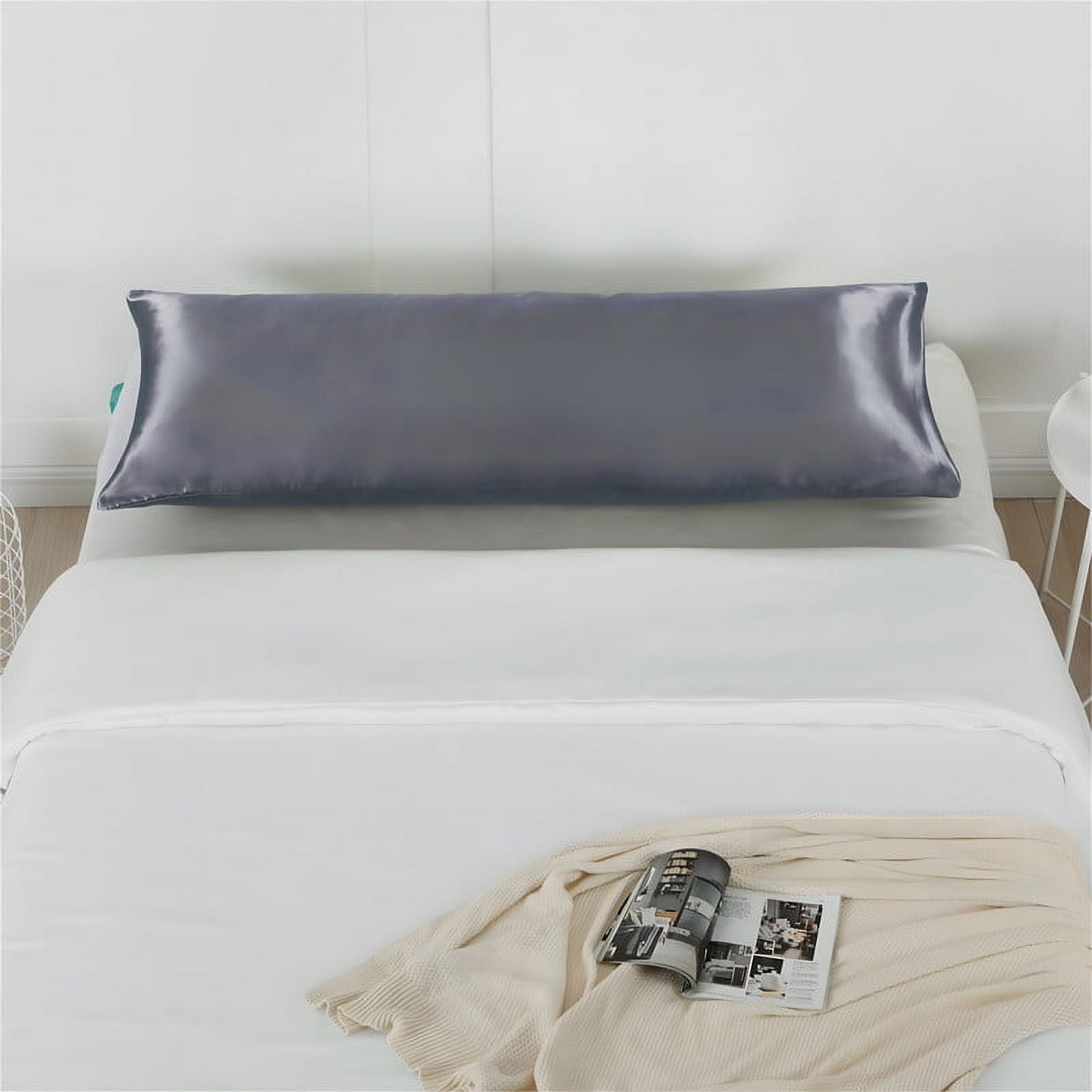 Luxury 5-Piece Satin Sheets Twin Silk Sheets Bed Sheet Set Ultra-Silky & Skin-Friendly Deep Pocket Bed Flat Fitted Sheet - Image 3
