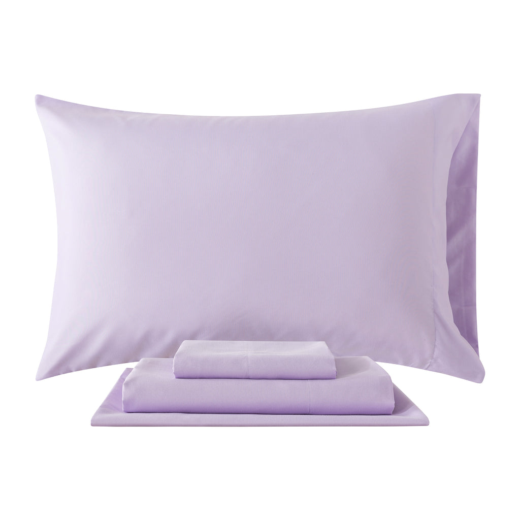 5-Piece Purple Metallic Foil Cheetah Bedding Set for Kids with Storage Bag, Twin - Image 5