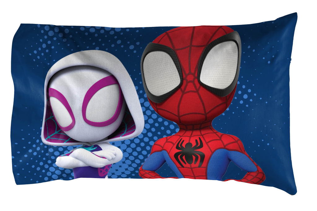 Spidey Amazing Friends Kids 2-Piece Twin/Full Reversible Comforter Set, Microfiber, Red - Image 6
