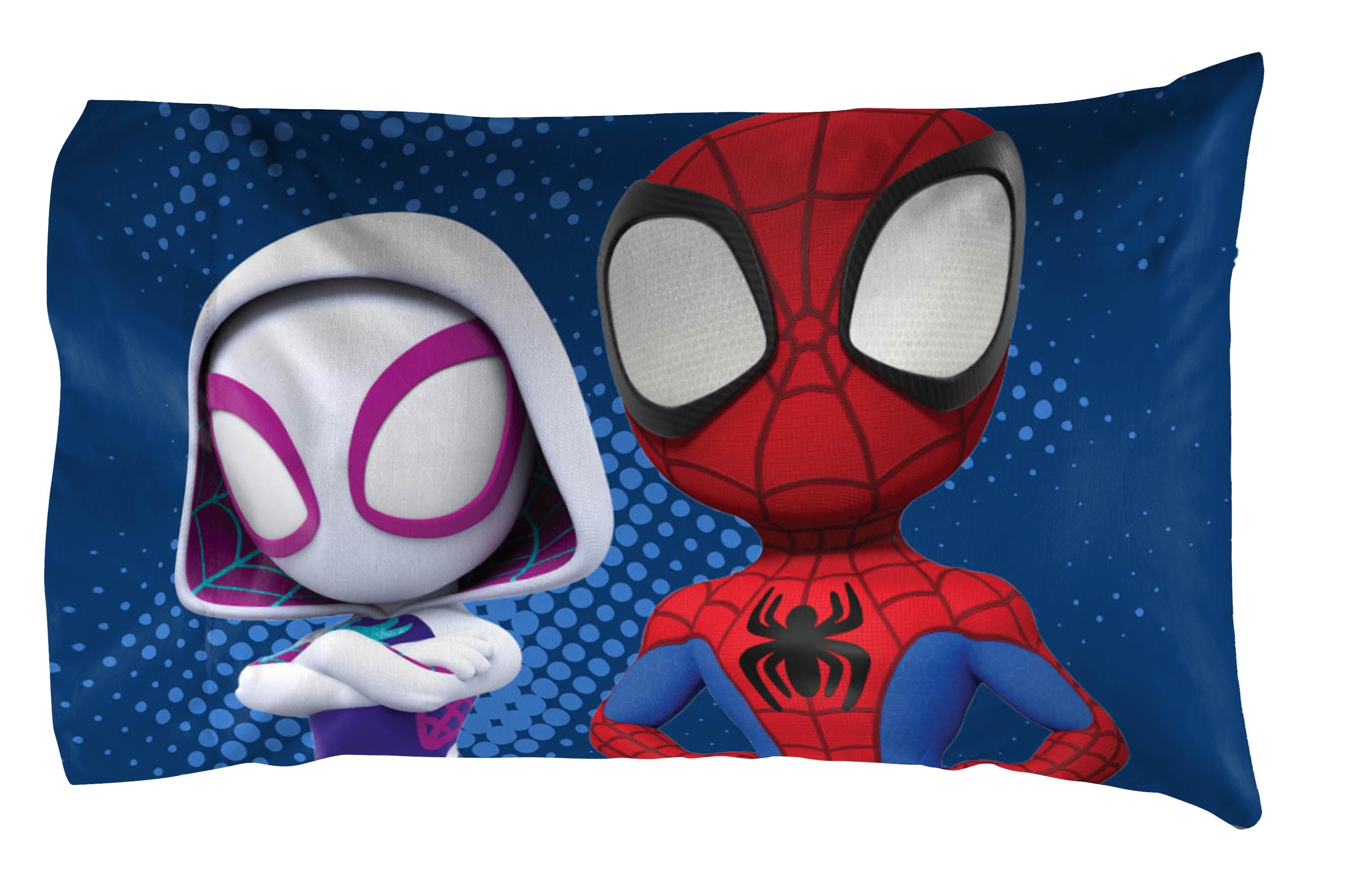 Spidey Amazing Friends Kids 2-Piece Twin/Full Reversible Comforter Set, Microfiber, Red - Image 6