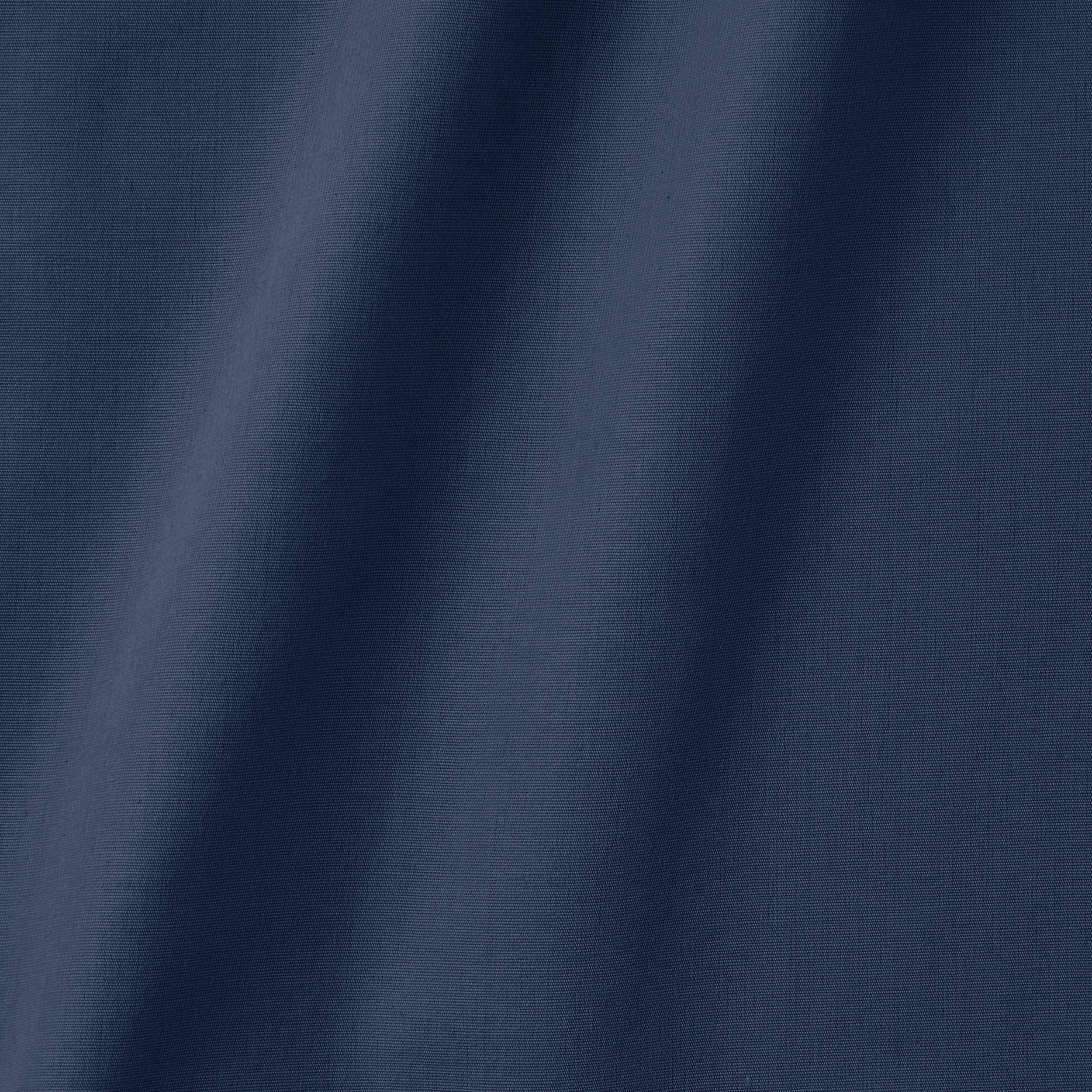 300 Thread Count Easy Care Blue Cove Cotton Blend Percale Flat Bed Sheet, King - Image 2