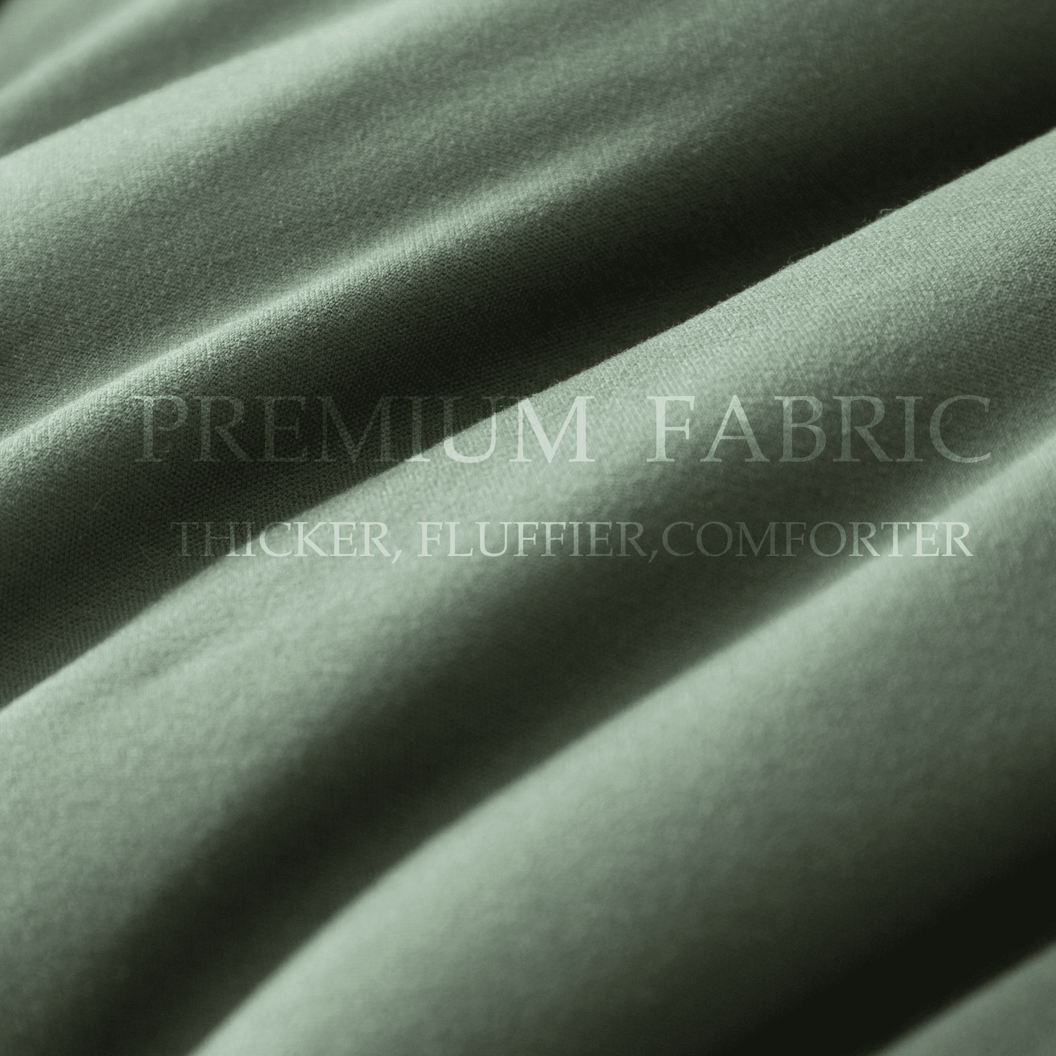 3-Piece Twin Size Comforter Set, Green Down Alternative Reversible Bedding Set, All-Season Quilted Soft Comforter wit... - Image 2