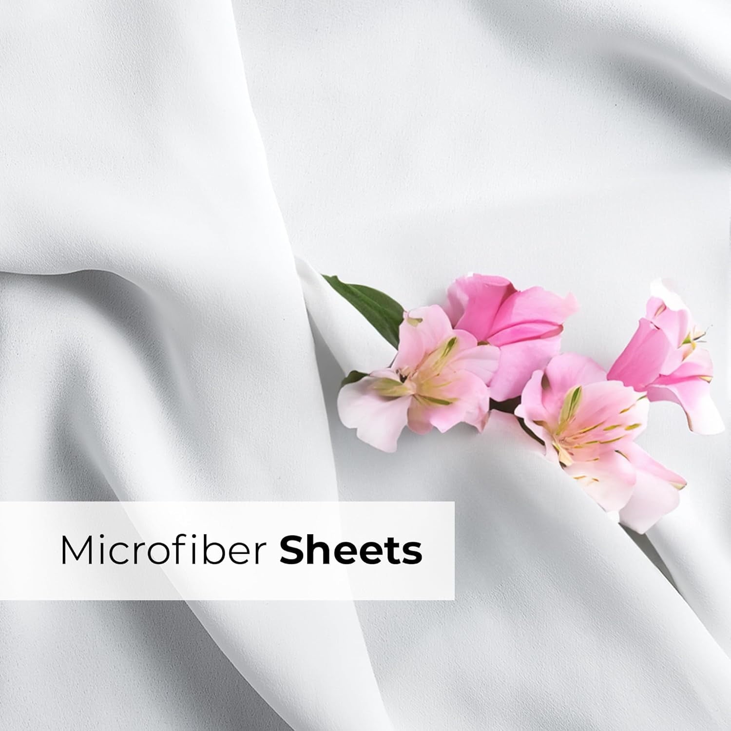CGK Linens 6-Piece Extra Deep Pocket Sheet Set With Extra Matching Pillowcases - King Size Bed Sheets Fits 18"-24" Ma... - Image 5