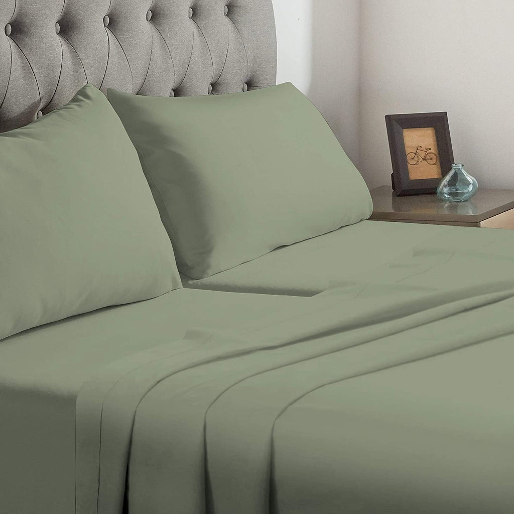 Split-California King Bed Sheet Set (5-Pieces) Adjustable Bed Sheets - 800 Thread Count 100% Egyptian Cotton - 15" Deep Pocket of Fitted She - Image 2