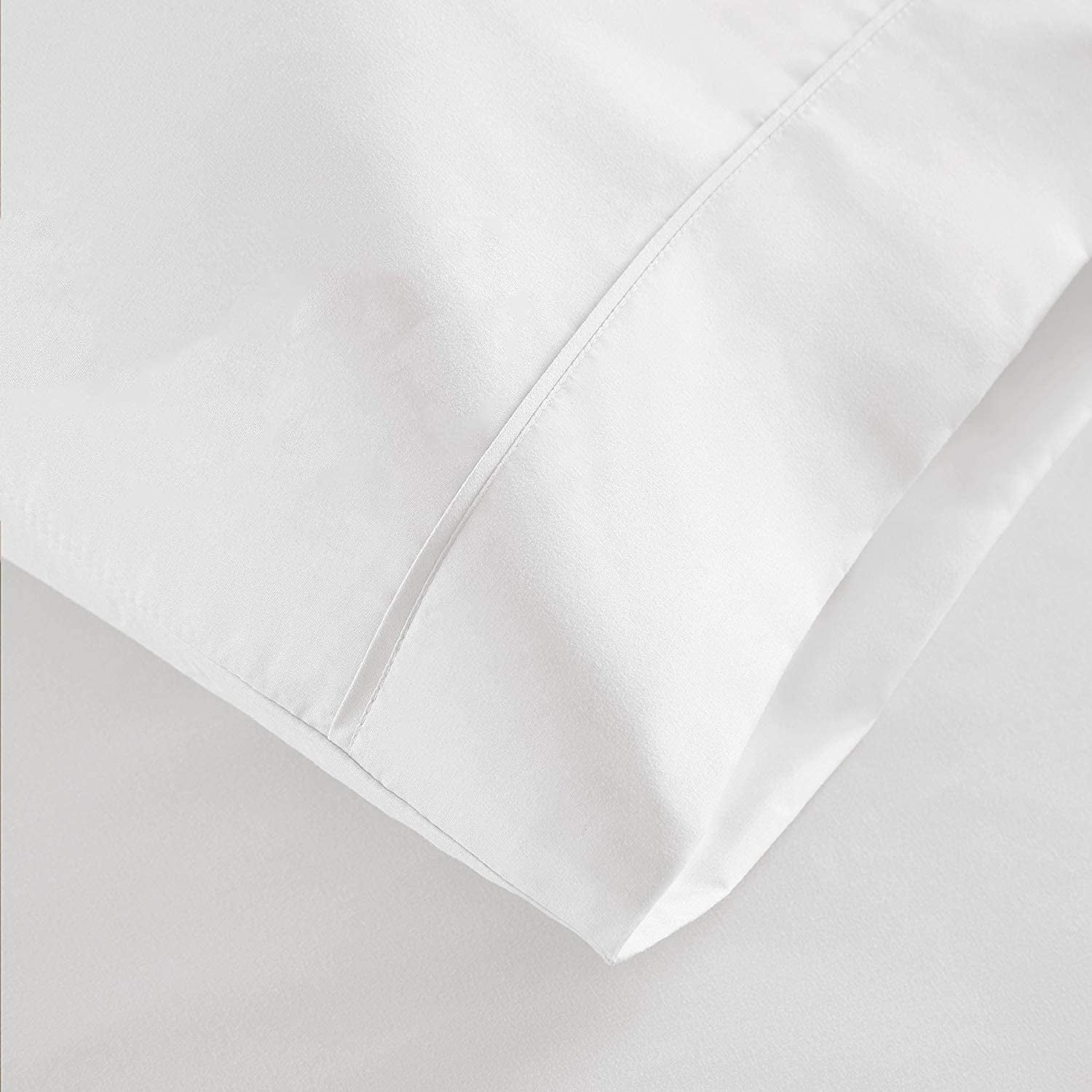 100% Cotton Hospital Bedsheets Set - 1 Flat Sheet, 1 Fitted Sheet (10" Inch) Deep Pocket, 1 Pillowcase, Best & Comfor... - Image 5