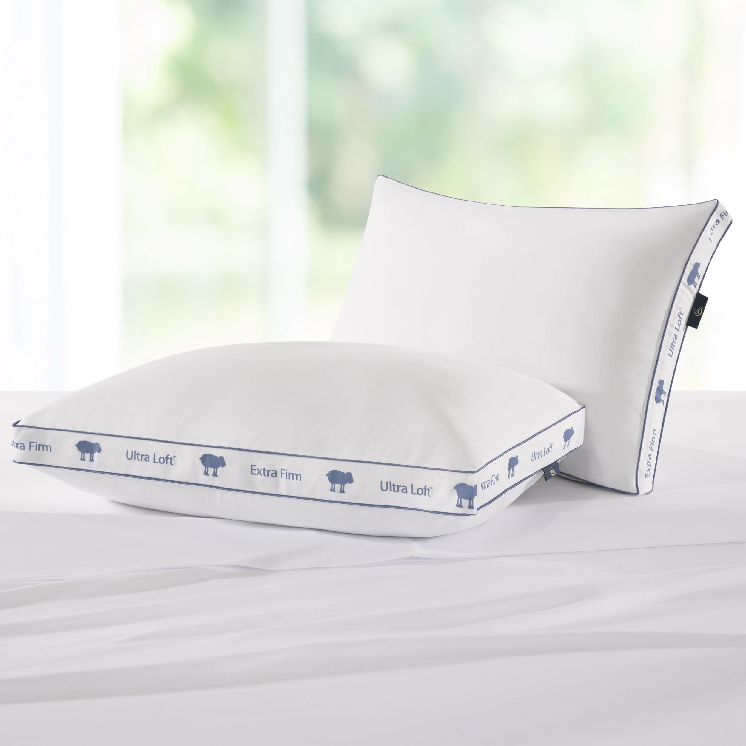 pedic Ultra Loft Standard/Queen Bed Pillow, Extra Firm Support - Image 3