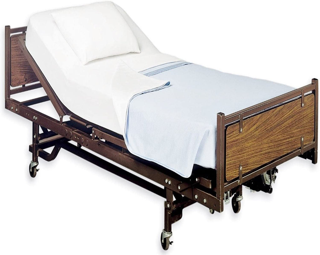 4 Pack - Fitted Hospital Bed Sheets, Soft Knitted Jersey Knit Sheet, 36"x84"x16"