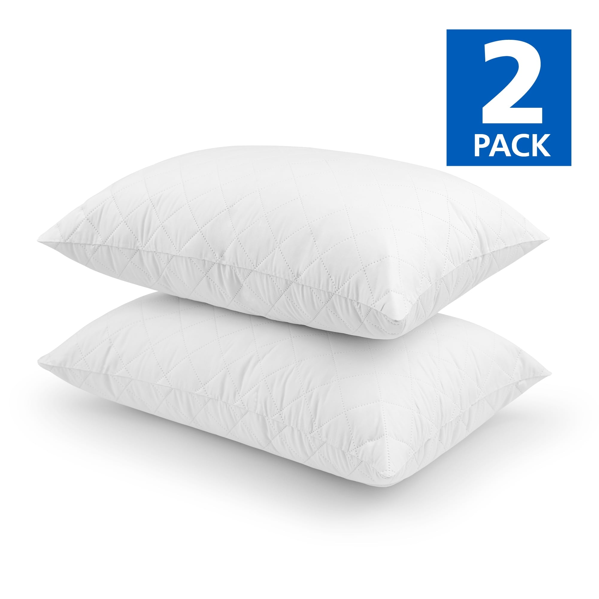 Memory Foam Cluster Bed Pillow, Standard Queen, 2 Pack - Image 3