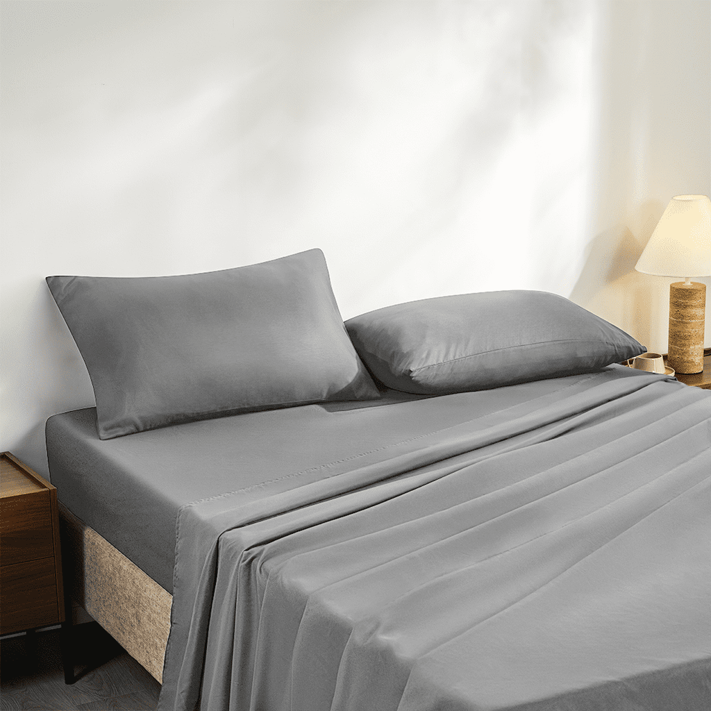 Full Size Bed Sheets,Z-hom 4 Piece  Sheets 14” Deep Pocket Sheet & Pillowcase Sets Soft Microfiber Luxury Bedding Fitted Sheet Water Washed, - Image 6
