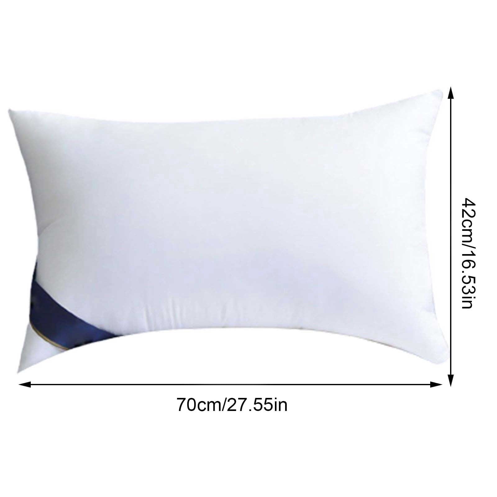 2Pcs Soft Feather Velvet Down Pillow Standard Size, Hotel-grade Feather Pillow for Sleeping, Skin-friendly Cotton Fab... - Image 3