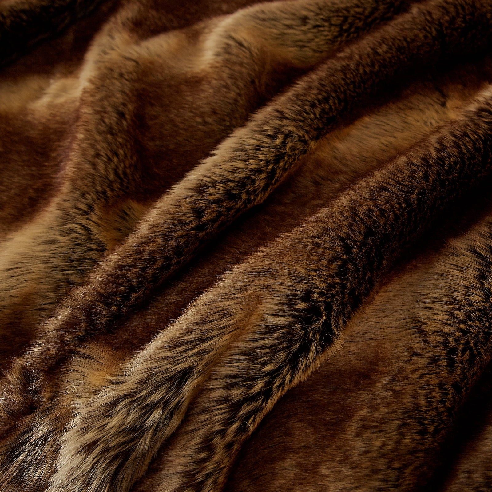 Luxury Faux Fur Throw Blanket for Bed Super Thick Warm Long Fluff Fuzzy Blankets for Bedroom Living Room, 60" x 80", ... - Image 5