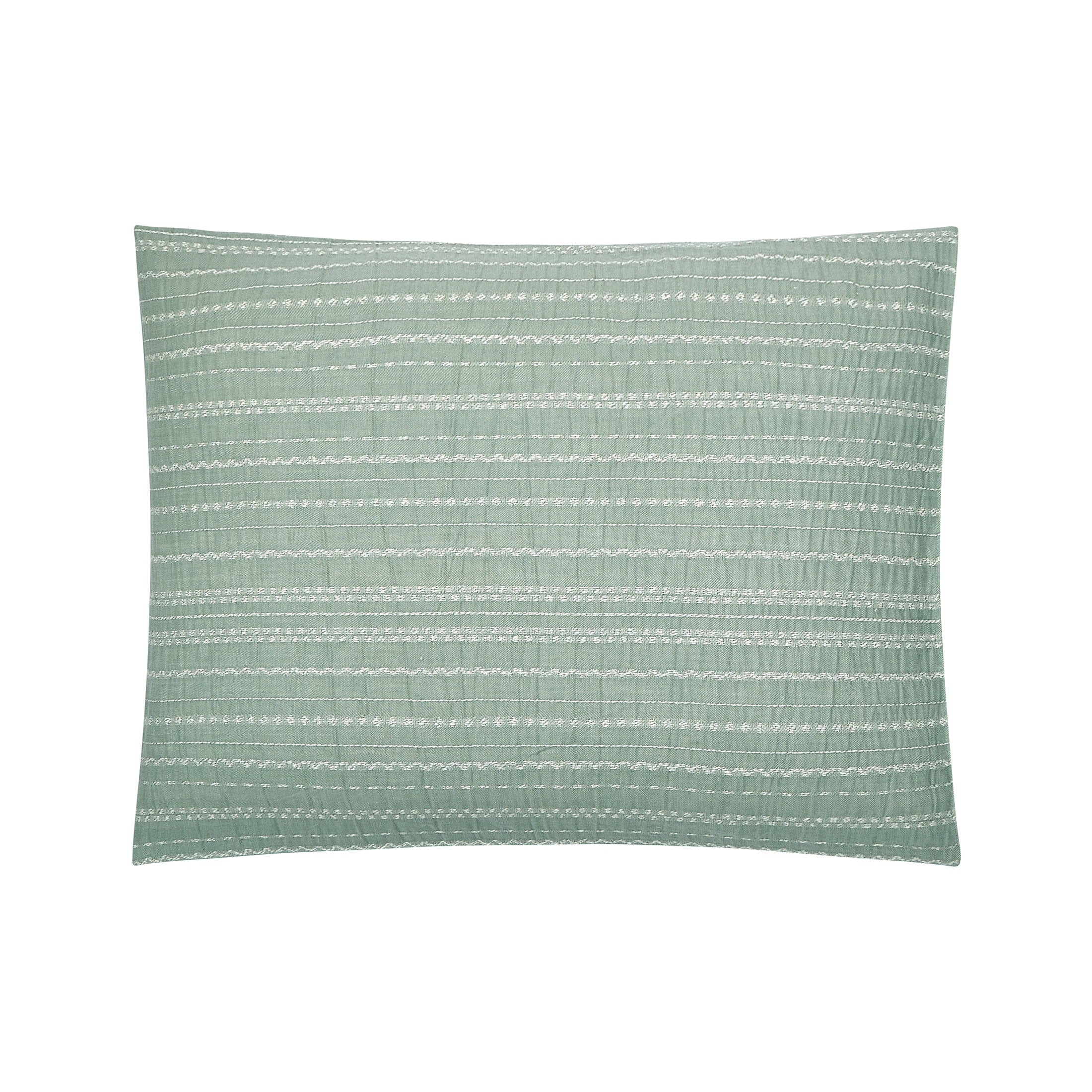 Crafted Woven 3-Piece Comforter Set, Green River, Full Queen, All Ages - Image 6