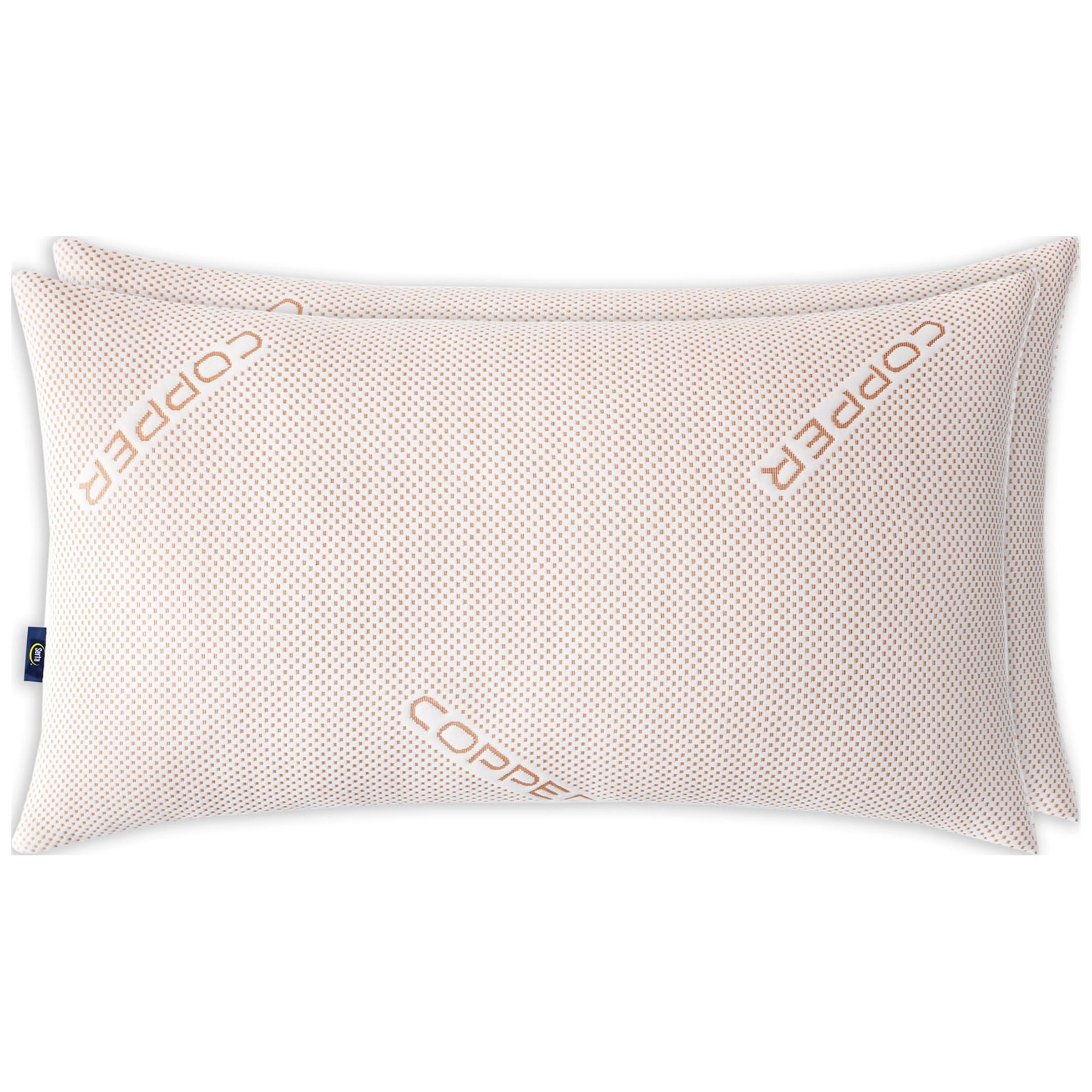 pedic Copperloft King Bed Pillow, 2 Pack, Hypoallergenic - Image 5