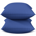 Throw Pillow Inserts Set of 2, Indoor Decorative 18x18 inches Square Pillows for Couch, Sofa, Bed, Supportive Cushion and Sham with Premium