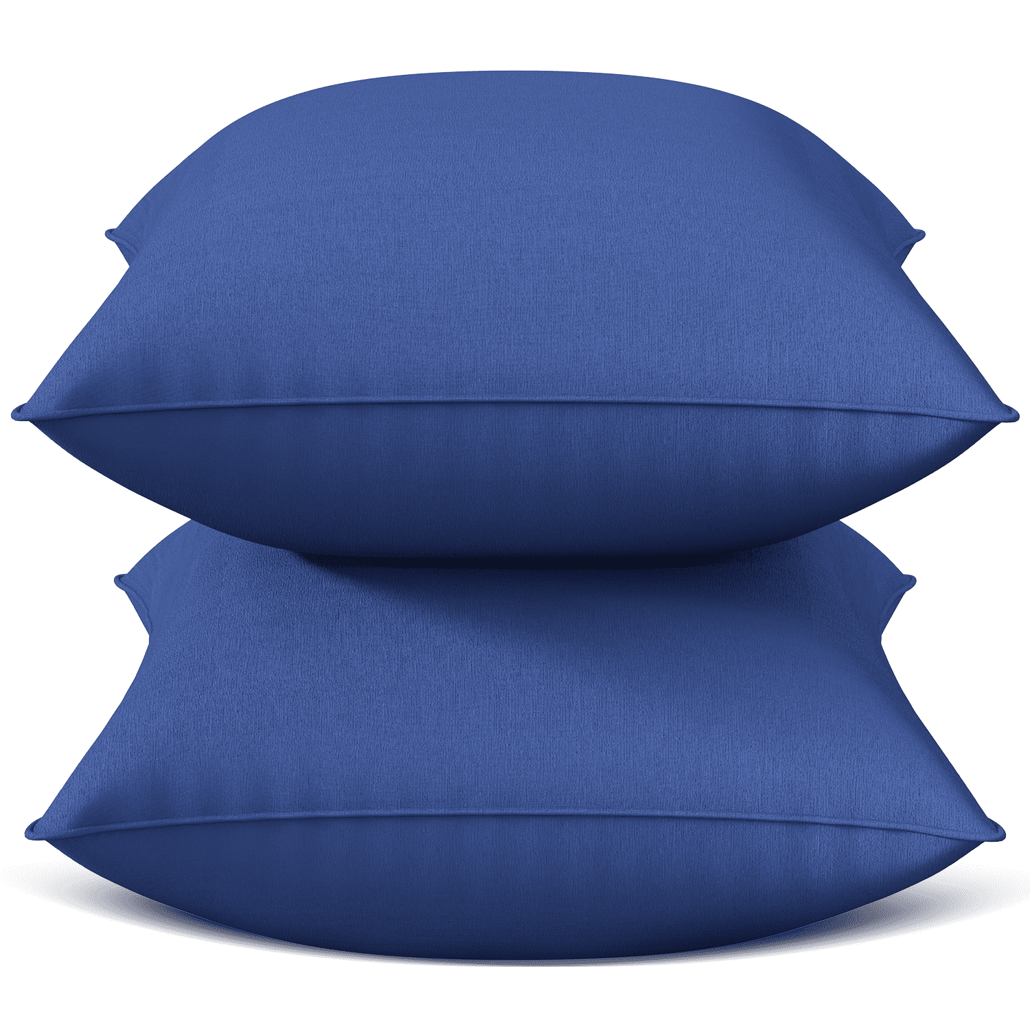 Throw Pillow Inserts Set of 2, Indoor Decorative 18x18 inches Square Pillows for Couch, Sofa, Bed, Supportive Cushion and Sham with Premium