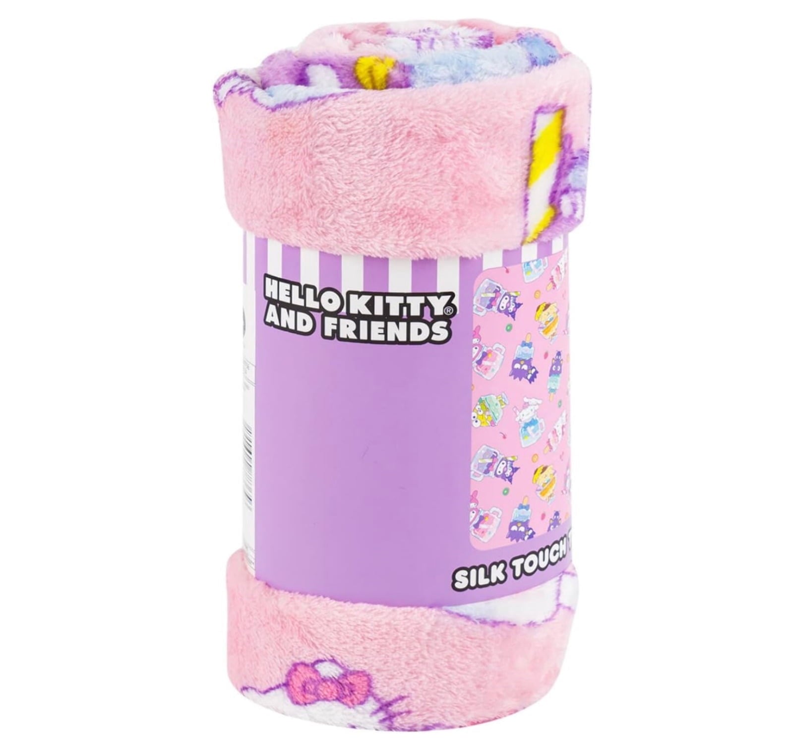 Hello Kitty Soft and Friends Silky Fleece Throw 40"x50" Kids Blanket "Cool Treat" - Image 4