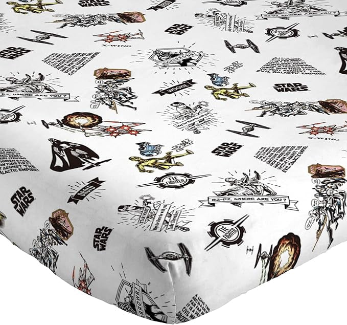 T-Shirt Comic 3 Piece Twin Size Bed Sheets Set - Disney Space Theme Bedding - Image 4